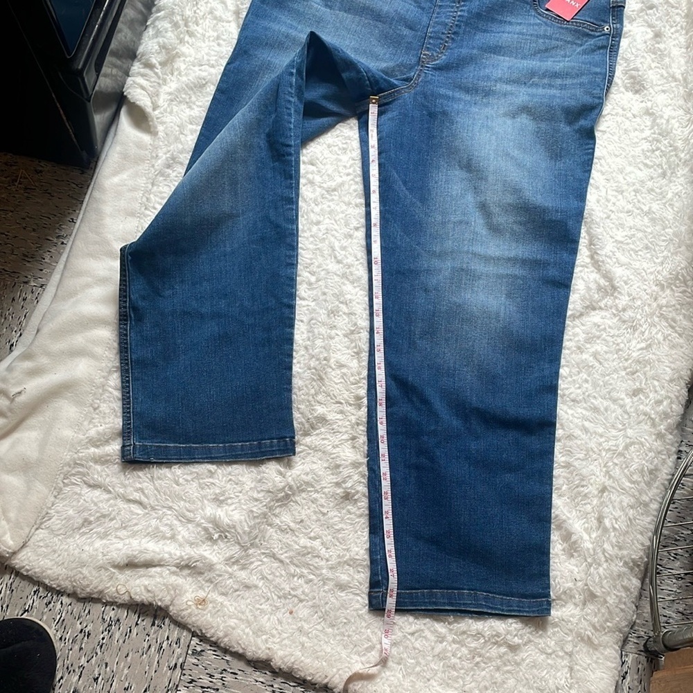 Spanx Classic Blue Denim Jeans - Picture 12 of 14